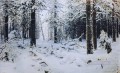 冬の古典的な風景イワン・イワノビッチ雪